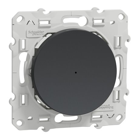 Bouton poussoir Wiser Odace S540530W 10 A zigbee anthracite Bouton poussoir Wiser Odace S540530W 10 A zigbee anthracite