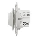 Variateur rotatif LED Wiser Odace S520513W 2 fils zigbee blanc