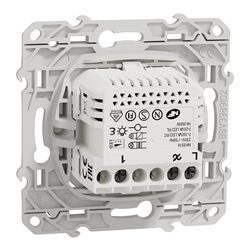 Variateur rotatif LED Wiser Odace S520513W 2 fils zigbee blanc