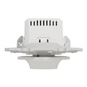 Variateur rotatif LED Wiser Odace S520513W 2 fils zigbee blanc