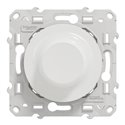 Variateur rotatif LED Wiser Odace S520513W 2 fils zigbee blanc
