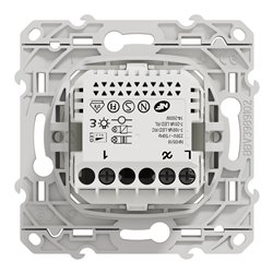 Variateur rotatif LED Wiser Odace S520513W 2 fils zigbee blanc