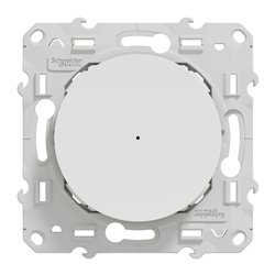 Variateur poussoir Wiser Odace S520522W 2 fils zigbee blanc
