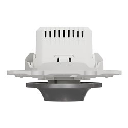 Variateur rotatif LED Wiser Odace S530513W 2 fils zigbee alu