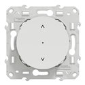 Interrupteur volet-roulant Wiser Odace S520567W 4 A zigbee blanc