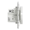 Interrupteur volet-roulant Wiser Odace S520567W 4 A zigbee blanc
