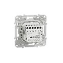 Interrupteur volet-roulant Wiser Odace S520567W 4 A zigbee blanc