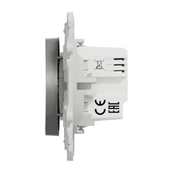 Interrupteur volet-roulant Wiser Odace S530567W 4 A zigbee alu