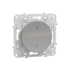 Interrupteur centralisé sans fil Wiser Odace S530531 2 ou 4 BP alu