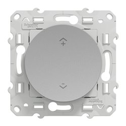 Interrupteur centralisé sans fil Wiser Odace S530531 2 ou 4 BP alu