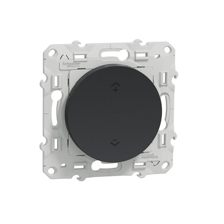 Interrupteur centralisé sans fil Wiser Odace S540531 2 ou 4 BP anthracite Interrupteur centralisé sans fil Wiser Odace S540531 2 ou 4 BP anthracite