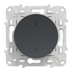 Interrupteur centralisé sans fil Wiser Odace S540531 2 ou 4 BP anthracite