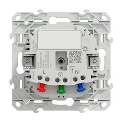 Prise 2P+T connectée Wiser Odace S540559 16 A zigbee anthracite