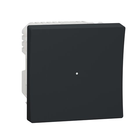 Bouton poussoir Wiser Unica NU353754W 10 A zigbee anthracite mécanisme seul Bouton poussoir Wiser Unica NU353754W 10 A zigbee anthracite mécanisme seul