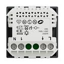 Bouton poussoir Wiser Unica NU353754W 10 A zigbee anthracite mécanisme seul