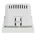 Variateur poussoir Wiser Unica NU351518W 2 fils zigbee blanc mécanisme seul