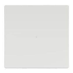 Variateur poussoir Wiser Unica NU351518W 2 fils zigbee blanc mécanisme seul