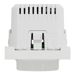 Variateur rotatif Wiser Unica NU351618W 2 fils zigbee blanc mécanisme seul