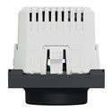 Variateur rotatif Wiser Unica NU351654W 2 fils zigbee anthracite mécanisme seul
