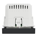 Interrupteur volet-roulant Wiser Unica NU350854W 4 A zigbee anthracite mécanisme seul