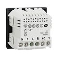 Interrupteur volet-roulant Wiser Unica NU350854W 4 A zigbee anthracite mécanisme seul