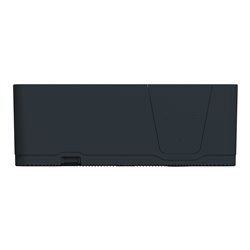 Boîte 2 postes horizontale saillie Mureva Styl MUR37914 gris 