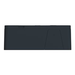 Boîte 2 postes horizontale saillie Mureva Styl MUR37914 gris 