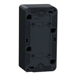 Boîte 2 postes verticale saillie Mureva Styl MUR37912 gris 
