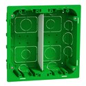 Boîte de concentration encastrée Unica NU8724 à compléter 2 colonnes de 4 modules
