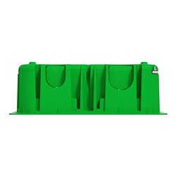 Boîte de concentration encastrée Unica NU8724 à compléter 2 colonnes de 4 modules