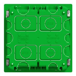 Boîte de concentration encastrée Unica NU8724 à compléter 2 colonnes de 4 modules