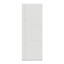 Boîte de concentration saillie complète Unica NU121020 Blanc antibactérien 2 rangs de 10 modules