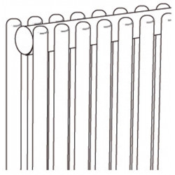 Radiateur eau chaude Kéva HKD 3150 Watts - Réf : HKD-220-081