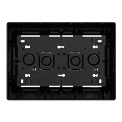 Boîte de concentration saillie complète Unica NU121854 Anthracite 2 rangs de 8 modules