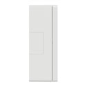 Boîte de concentration saillie complète Unica NU122418 Blanc 2 colonnes de 4 modules
