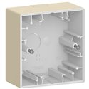 Boîte pour montage saillie D-Life MTN4014-6533 blanc sable 1 poste