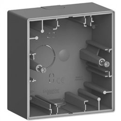 Boîte pour montage saillie D-Life MTN4014-6534 anthracite 1 poste