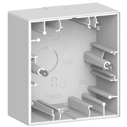 Boîte pour montage saillie D-Life MTN4014-6535 blanc lotus 1 poste