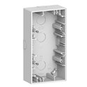 Boîte pour montage saillie D-Life MTN4024-6535 blanc lotus 2 postes