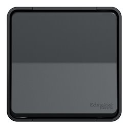 Bouton poussoir Mureva Styl MUR35026 connexion auto gris