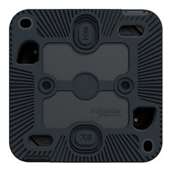 Bouton poussoir Mureva Styl MUR35026 connexion auto gris