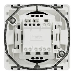 Bouton poussoir Mureva Styl MUR35027 composable connexion auto gris