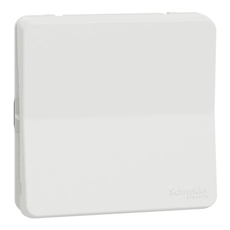 Bouton poussoir Mureva Styl MUR39027 composable connexion auto blanc