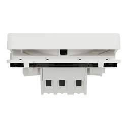 Bouton poussoir Mureva Styl MUR39027 composable connexion auto blanc