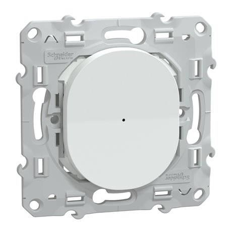 Bouton poussoir Wiser Ovalis S320530W 10 A zigbee blanc Bouton poussoir Wiser Ovalis S320530W 10 A zigbee blanc
