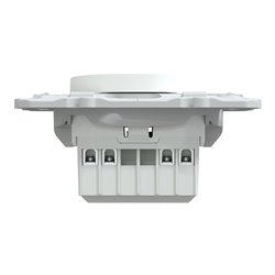 Bouton poussoir Wiser Ovalis S320530W 10 A zigbee blanc