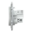 Bouton poussoir Wiser Ovalis S320530W 10 A zigbee blanc