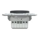 Bouton poussoir Wiser Ovalis S340530W 10 A zigbee anthracite