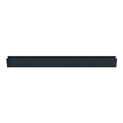 Cadre 3 postes horizontal encastré Mureva Styl MUR34109 gris 