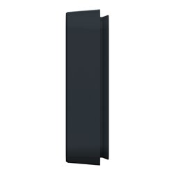 Cadre 3 postes horizontal encastré Mureva Styl MUR34109 gris 
